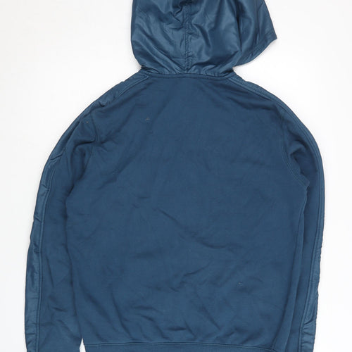 Benetton Boys Blue Full Zip Hoodie 3XL, Cotton Blend