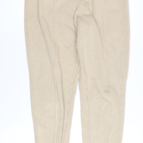 Bekkin Beige Unisex Jogger Trousers Size 10