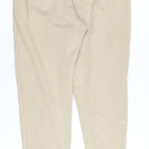 Bekkin Beige Unisex Jogger Trousers Size 10