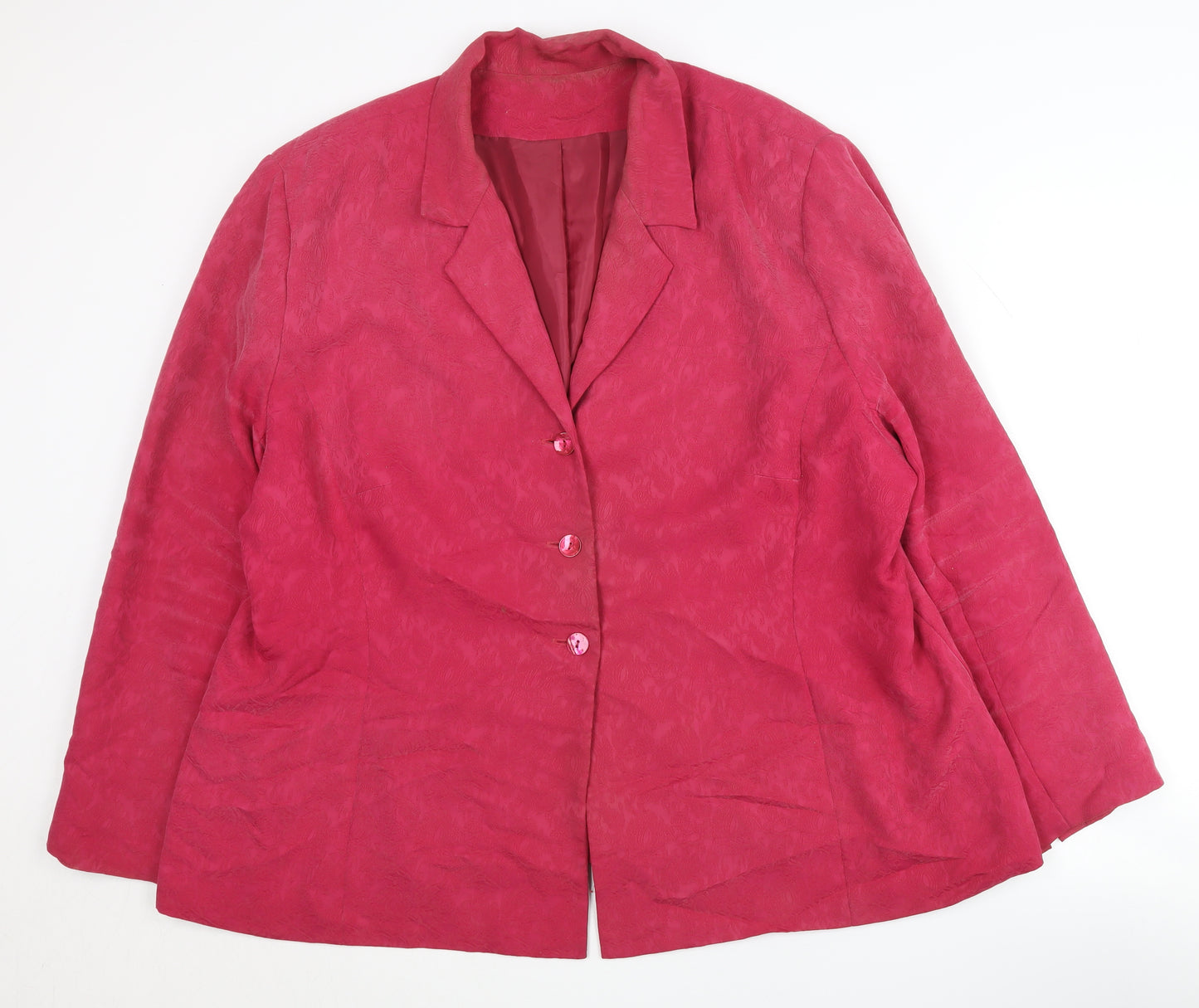 Debenhams Women's Red Blazer Size 22