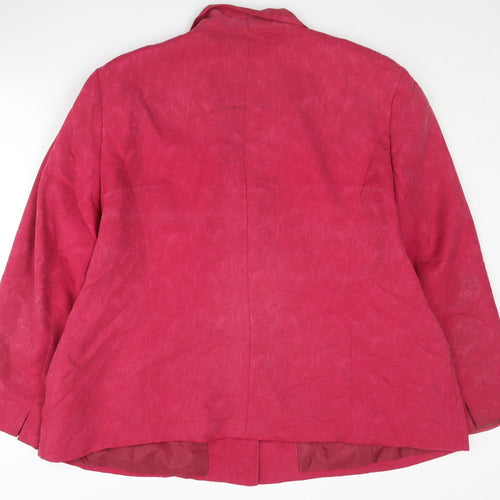 Debenhams Women's Red Blazer Size 22