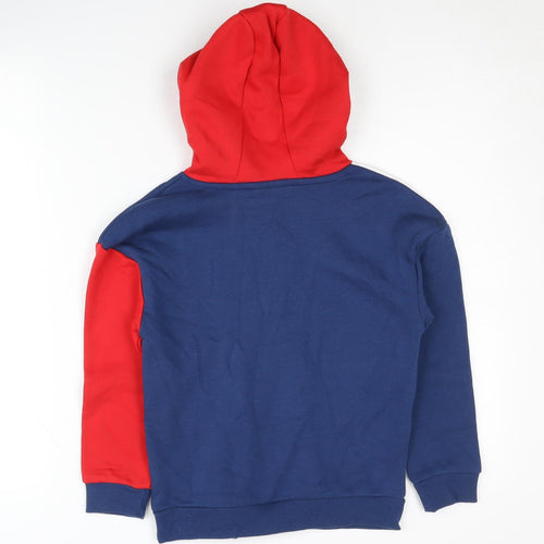 Marvel Boys Spider-Man Hoodie Multicoloured 7-8Y Pullover