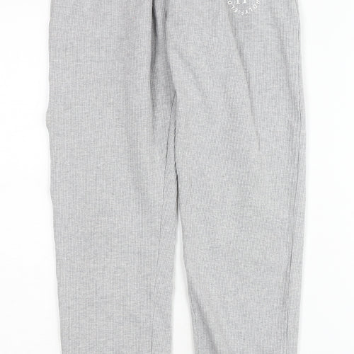 Holyfield Girls Grey Jogger Trousers 10-12 Years Casual Wear