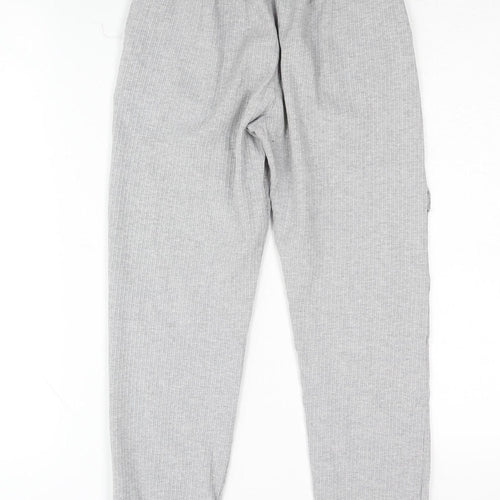 Holyfield Girls Grey Jogger Trousers 10-12 Years Casual Wear