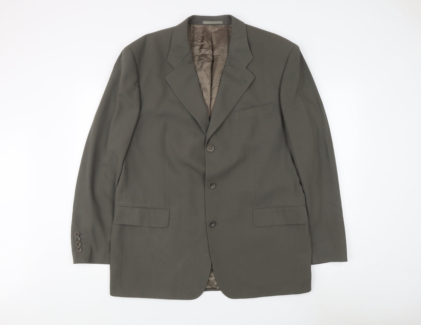 Hugo Boss Men's Grey Wool Blazer Jacket 54