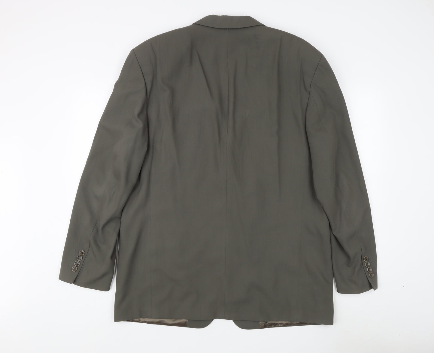 Hugo Boss Men's Grey Wool Blazer Jacket 54