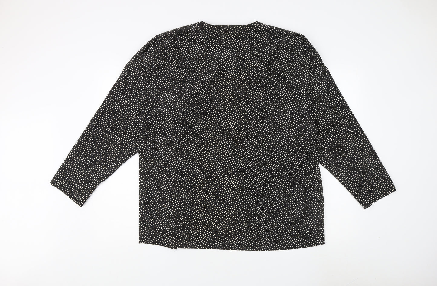 Alexon Women's Black Polka Dot Jacket L