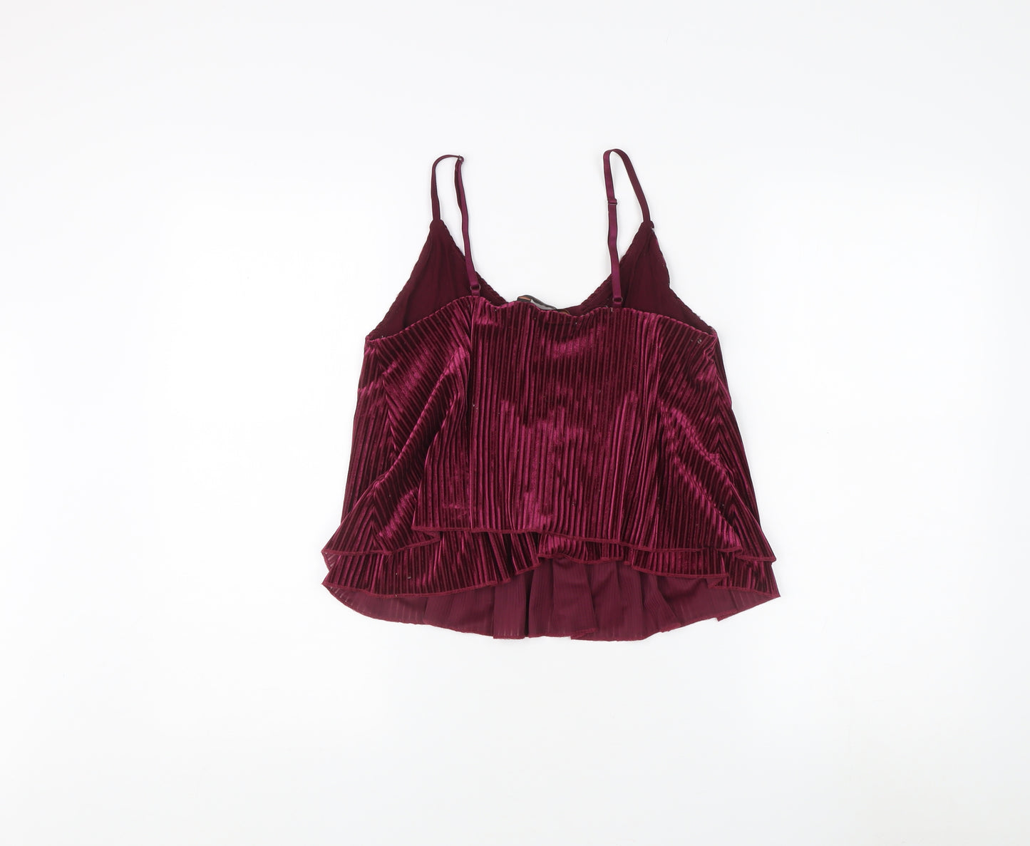 Ann Summers Women's Purple Velvet Camisole - S
