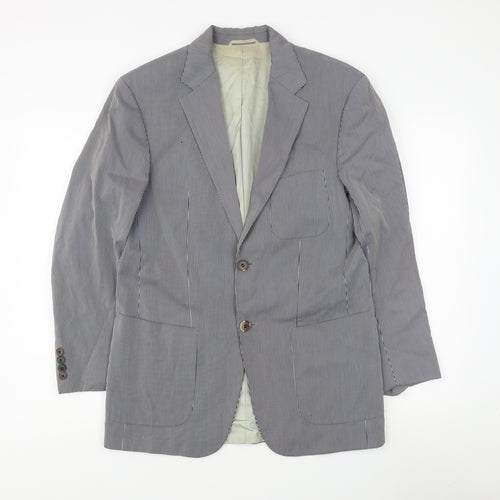 Boss Hugo Boss Men's Black & White Striped Blazer Jacket M