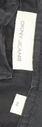 DKNY Women’s Black XS Parka Jacket with Hood