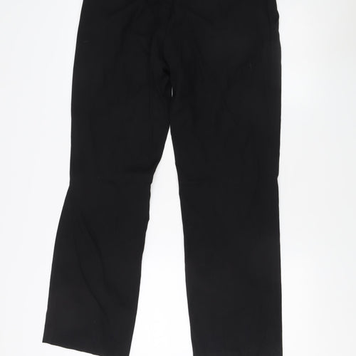 Pierre Cardin Black Men's Trousers 34R Regular Fit
