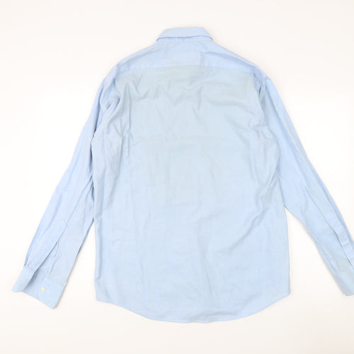Pierre Cardin Men's Blue Formal Shirt, Size 39