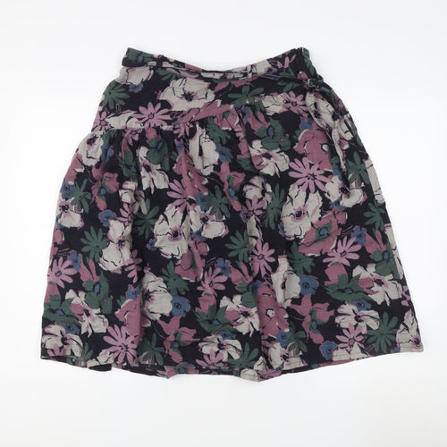 Windsmoor Floral Multicoloured A-Line Skirt Size 10