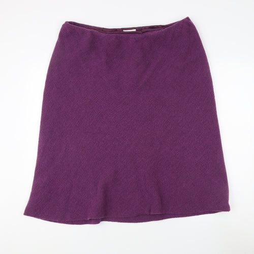 Eastex Women's Purple Wool Skirt Size 20