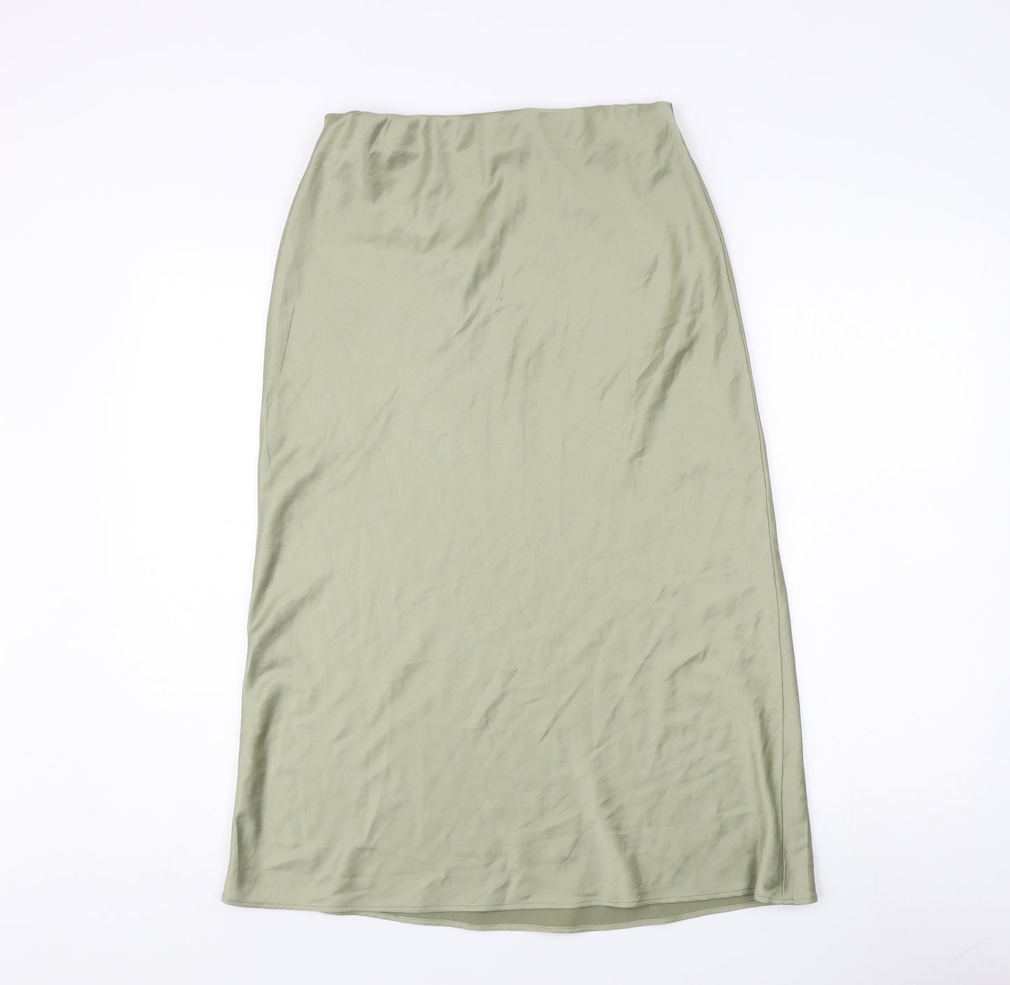 Warehouse Women's Green Skirt Size 12 Polyester