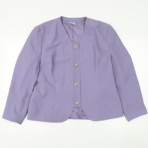 Eastex Women's Purple Blazer, Size 16