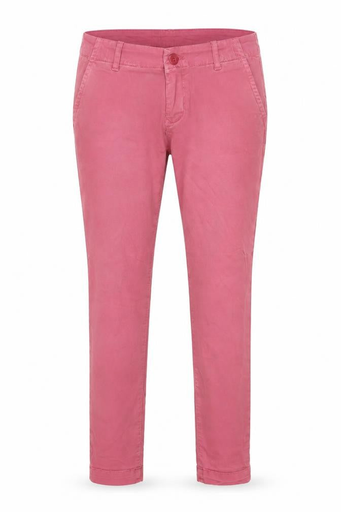 Front view of Superdry Women's Pink Jeans - Small, Comfortable Fit