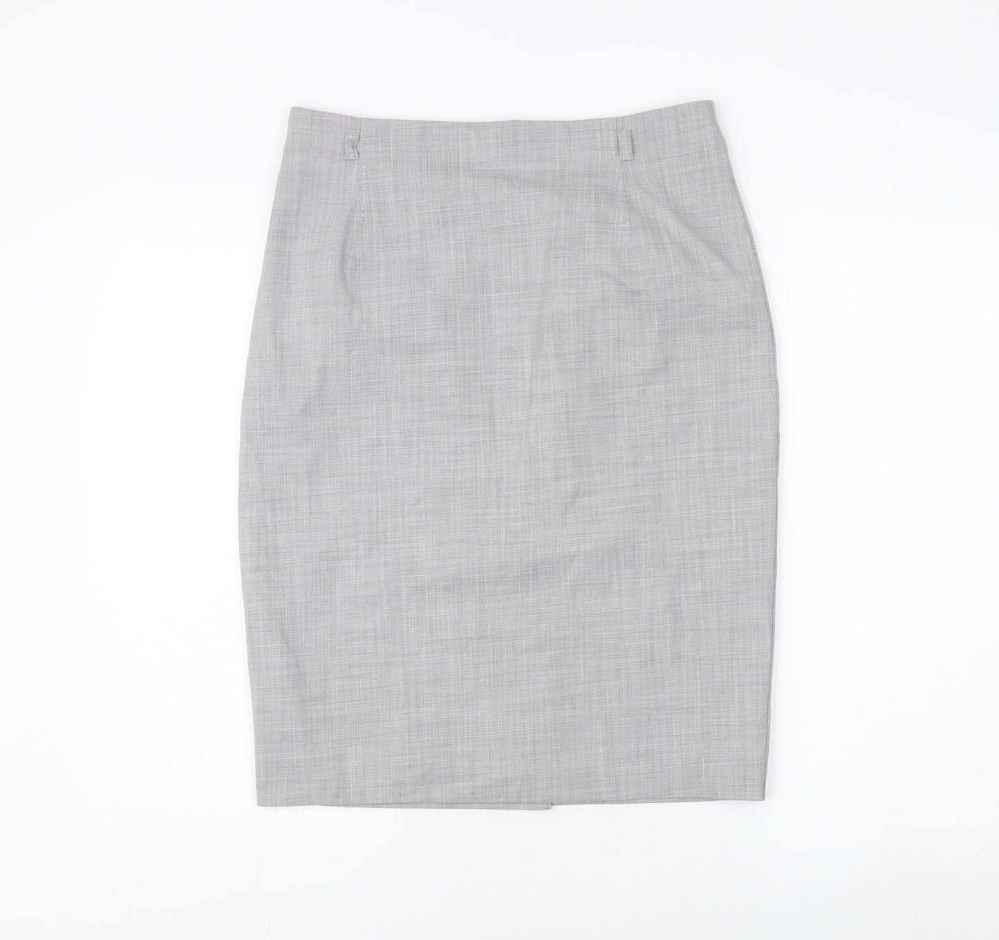 Marks and Spencer Women's Grey Pencil Skirt Size 10