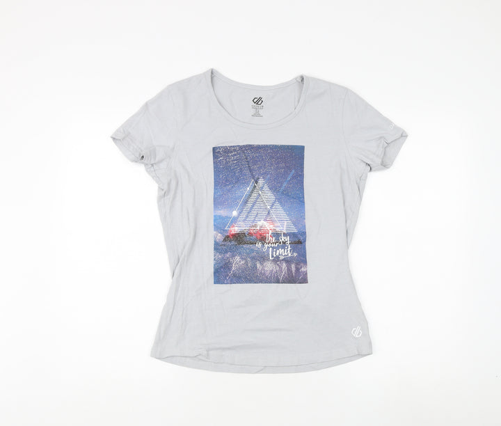 Dare2b Women's Grey T-Shirt Size 12 Casual