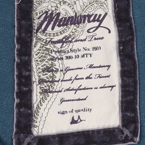 Mantaray Women's Blue Size 10 Sweatshirt