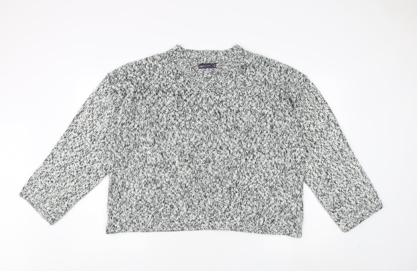 Marks and Spencer Women's Grey XL Pullover Jumper