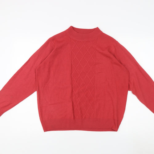 Honor Millburn Women's Red Pullover Jumper M