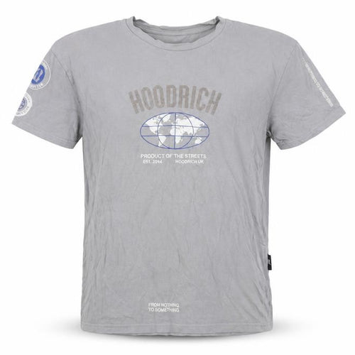 Hoodrich Men's Grey XS T-Shirt with Logo