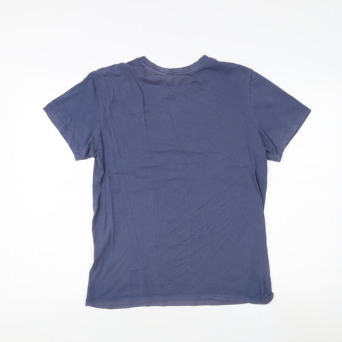 Jack & Jones Men's Blue Graphic T-Shirt, Size S