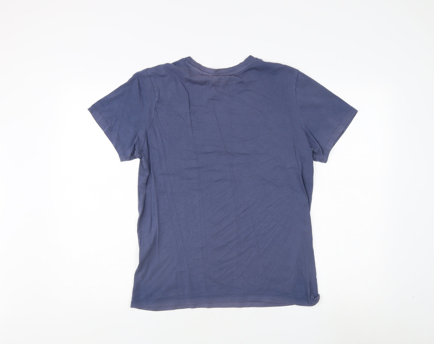 Jack & Jones Men's Blue Graphic T-Shirt, Size S
