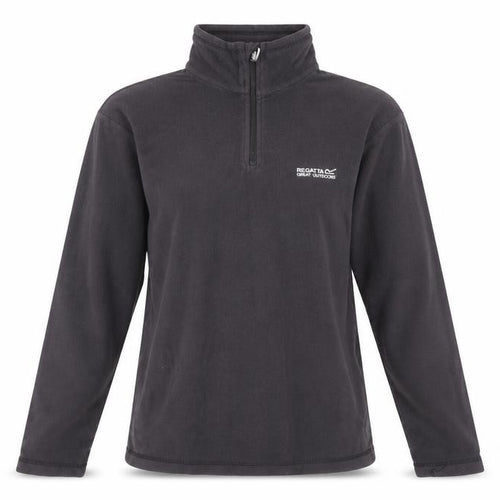 Regatta Unisex Black Fleece Pullover Sweatshirt Size S
