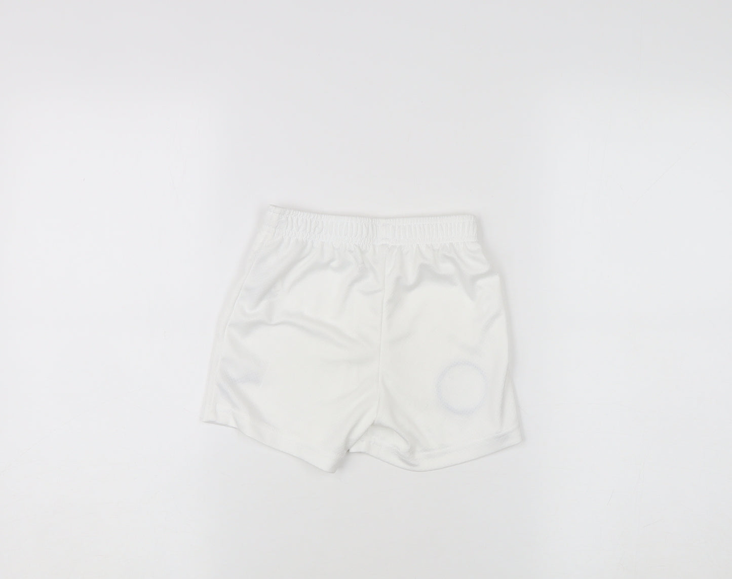 Puma Boys White Athletic Shorts 3-4Y Football