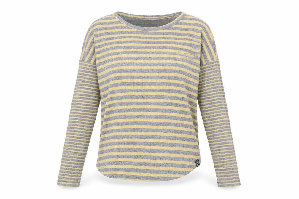 Front view of Superdry Women's Multicoloured Striped Jersey Top -, size 8
