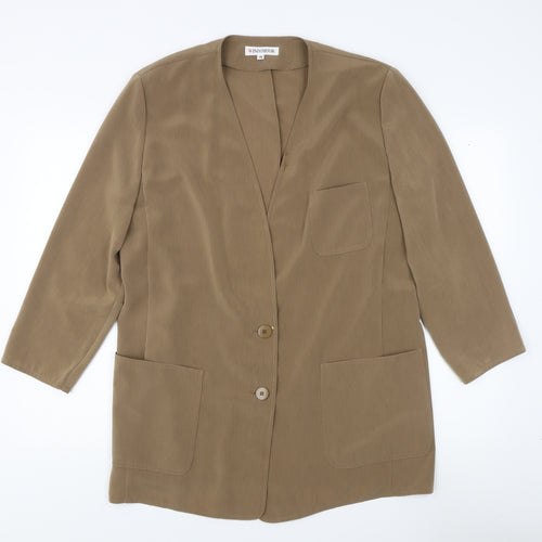Windsmoor Women's Brown Classic Fit Jacket Size 16