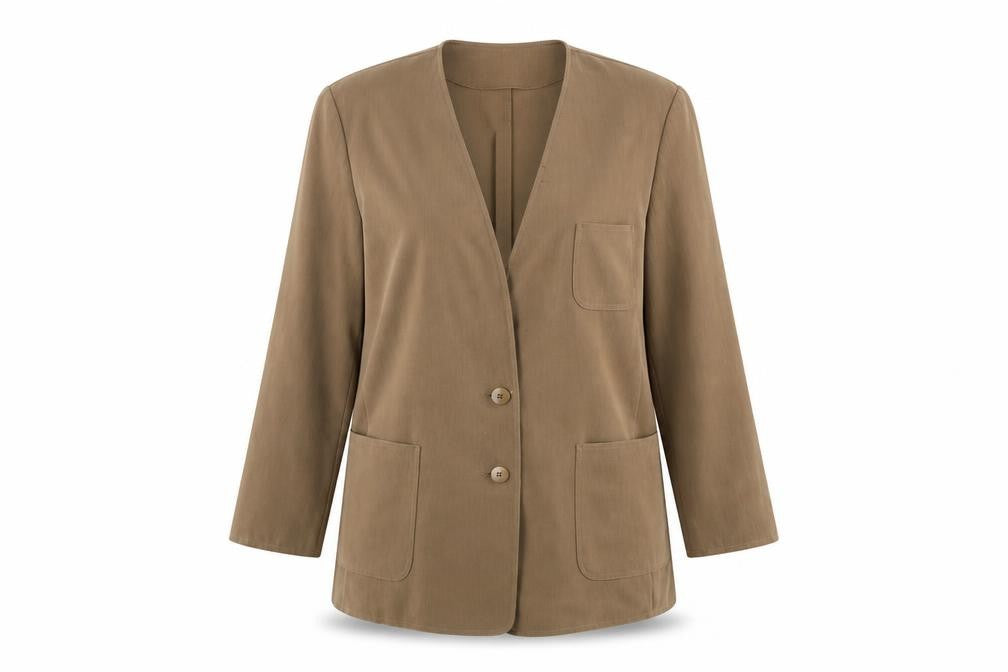 Front view of Windsmoor Women's Brown Classic Fit Jacket, size 16
