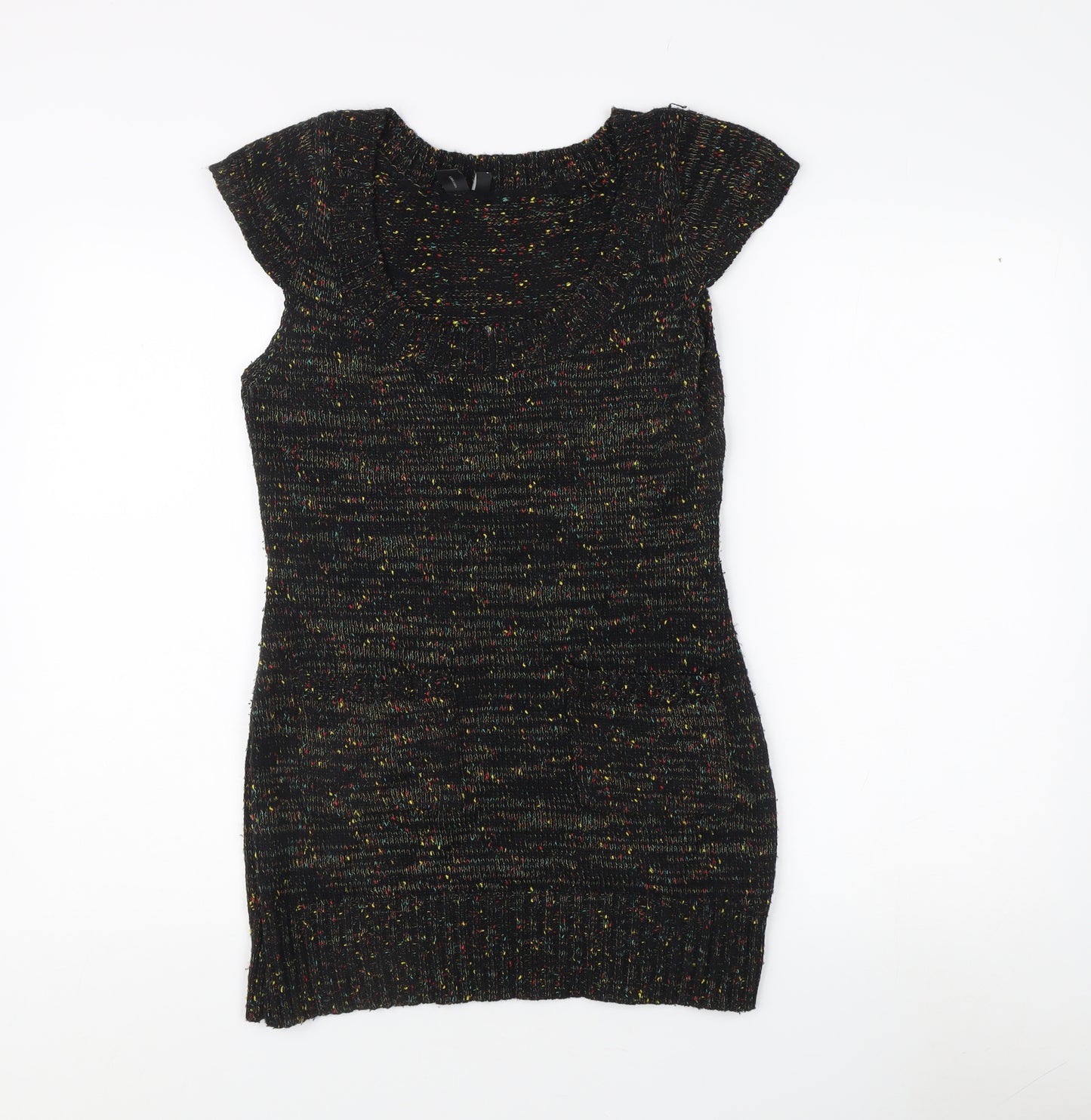 Izabel London Women's Black Pullover Jumper, Size 8