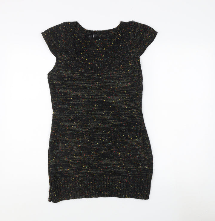 Izabel London Women's Black Pullover Jumper, Size 8