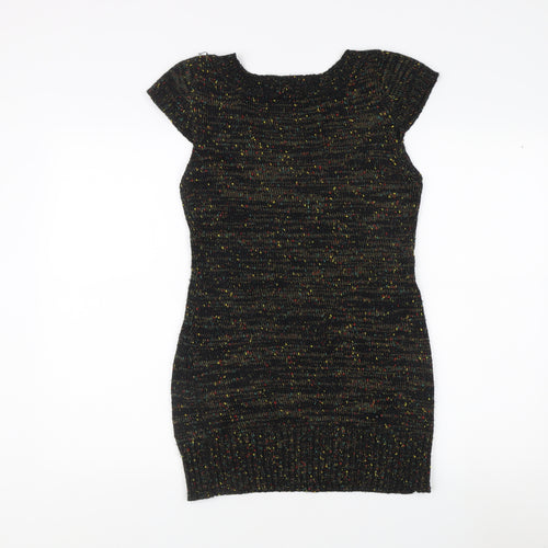 Izabel London Women's Black Pullover Jumper, Size 8