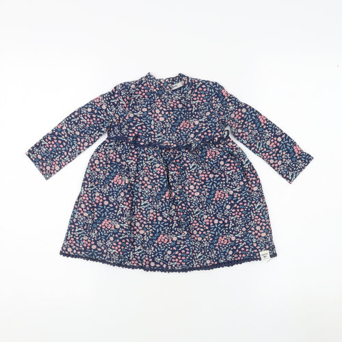 Mantaray Girls Multicoloured Floral Dress 12-18 Months