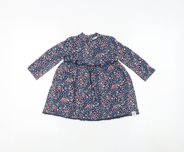 Mantaray Girls Multicoloured Floral Dress 12-18 Months