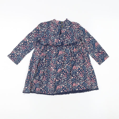 Mantaray Girls Multicoloured Floral Dress 12-18 Months