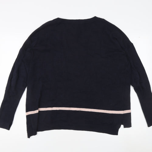 Great Plains Women's Black Pullover Sweater Size M