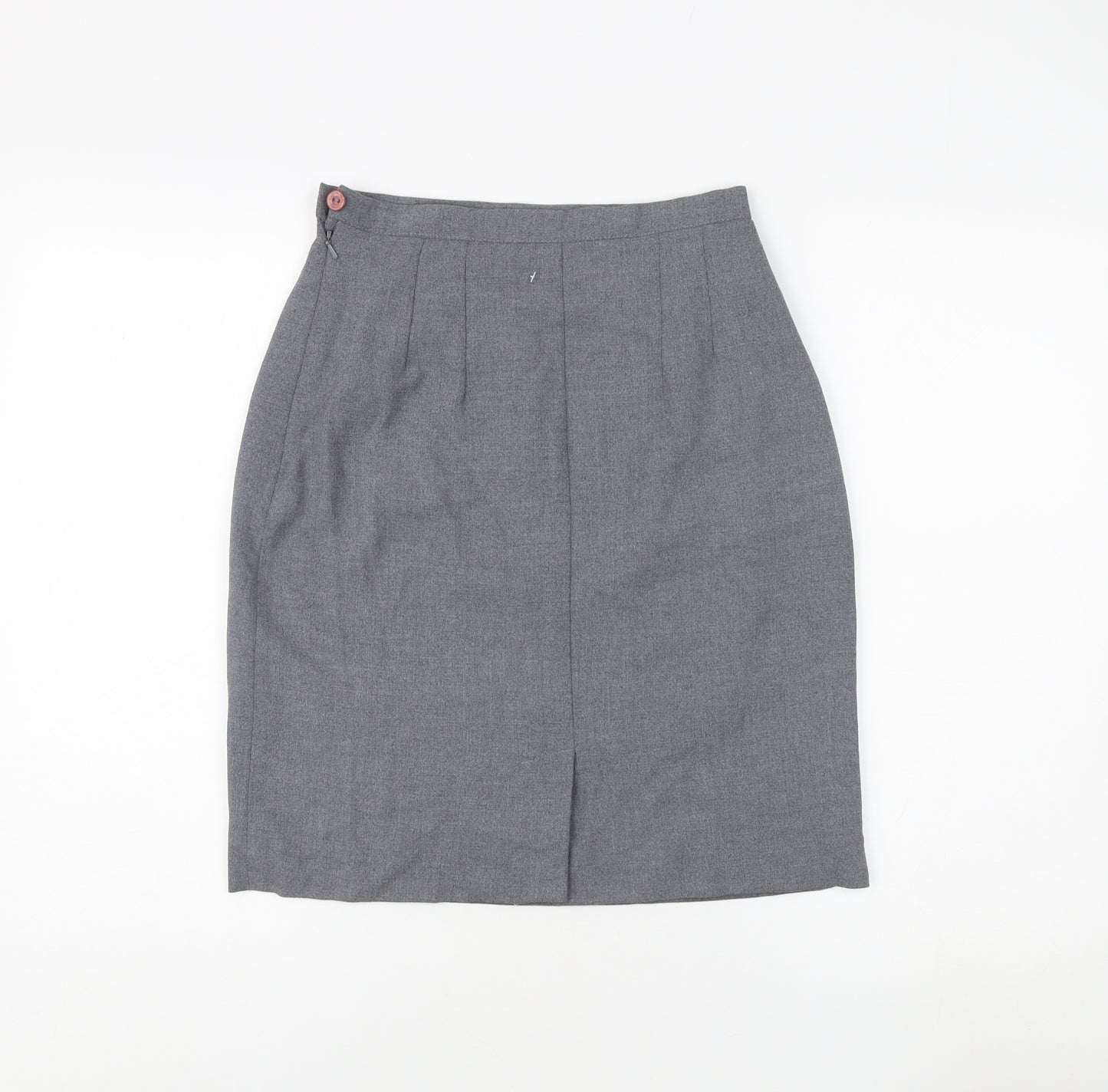 Katy Baker Women's Grey Pencil Skirt Size 10