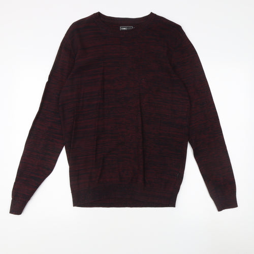 Jack & Jones Men's Red Pullover Jumper, Size L