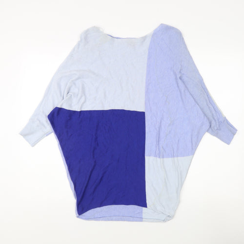 Phase Eight Women's Blue Geometric XS Jumper