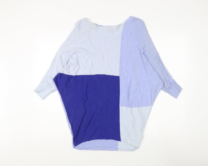 Phase Eight Women's Blue Geometric XS Jumper