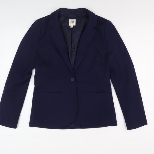 GAP Women’s Blue Blazer, Size 6, Classic Workwear