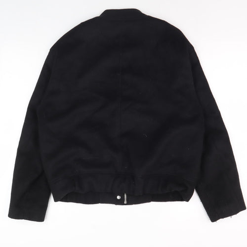 Marks and Spencer Men's Black Wool Blend Jacket S