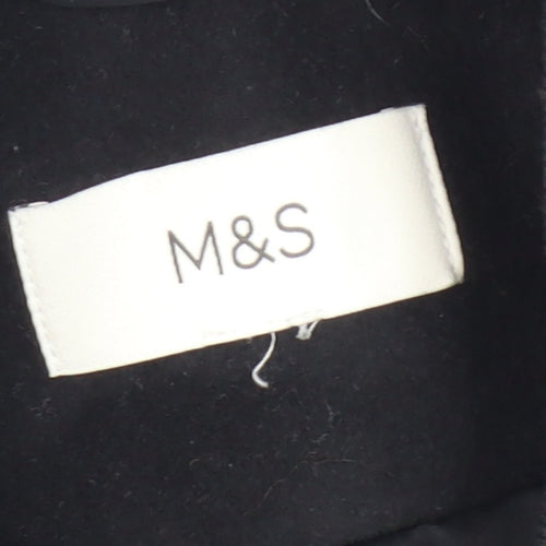 Marks and Spencer Men's Black Wool Blend Jacket S