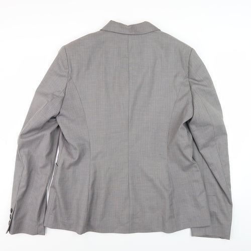 Long Tall Sally Grey Women's Blazer Size 20 Classic