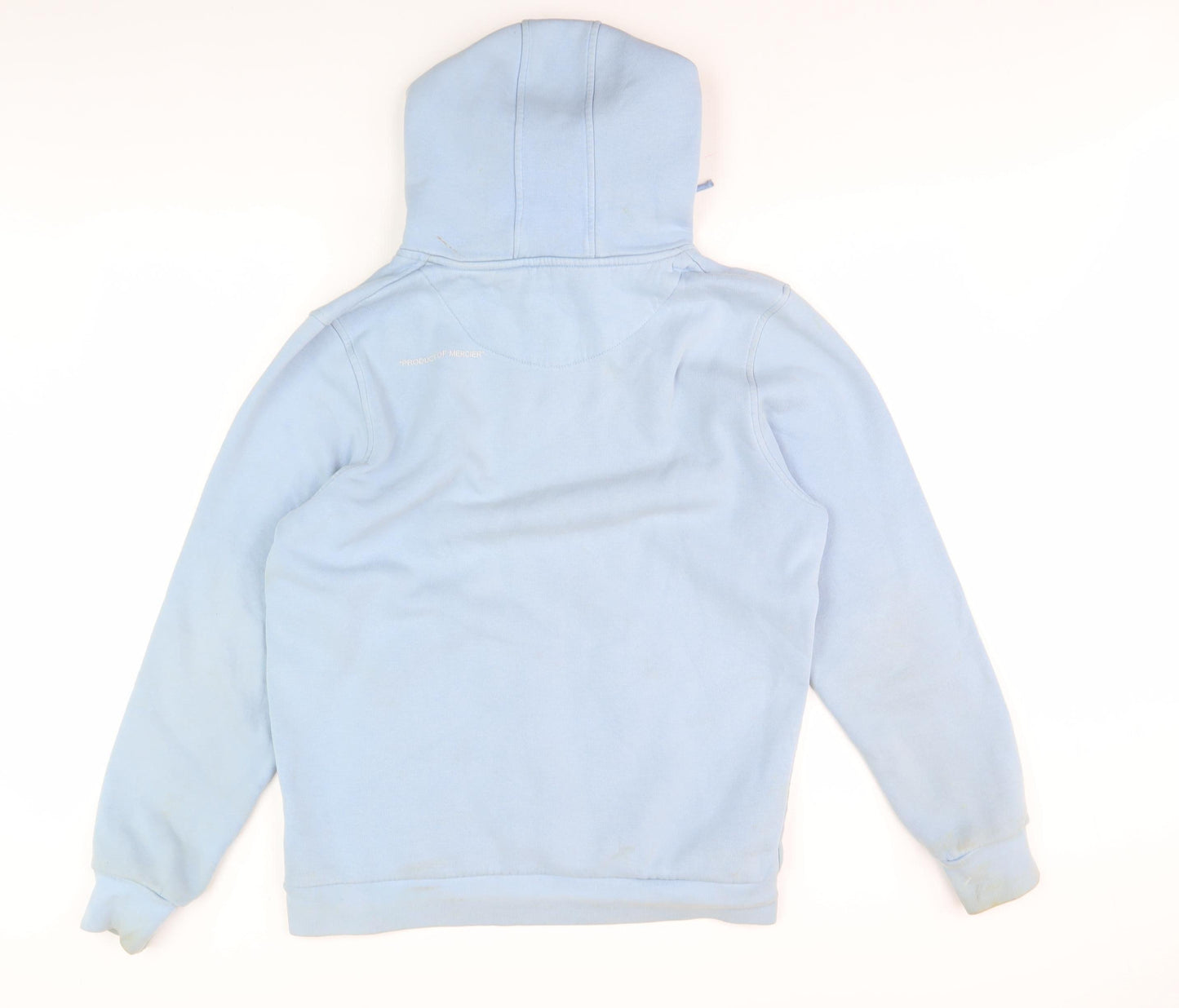 Mercier Men's Blue Hoodie, L, Regular Fit, Pullover Style